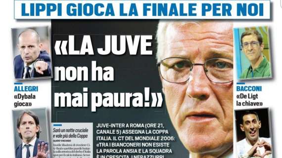 Prima Ts Lippi La Juve Non Ha Mai Paura L Inter Non Ha Ancora