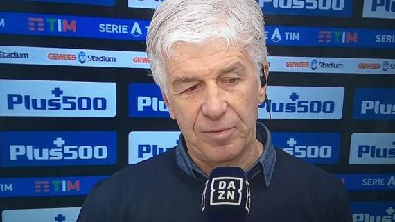 Atalanta Gasperini a DAZN Meritavamo più noi ma gara ottima di