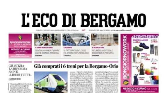 L Apertura Dell Eco Di Bergamo Hojlund In Nazionale Su Di Lui Gli