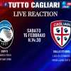 Tuttocagliari Live Dalle 14 30 Live Reaction Atalanta Cagliari