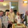 Il Livorno ha festeggiato la conquista dello scudetto di Serie D