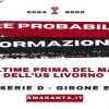 Poule scudetto. Bra-Livorno, le ultime e le probabili formazioni