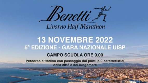 Podismo. Quinta Half Marathon, Salvetti: "Gara importante per Livorno"