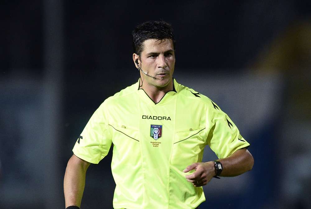 Scheda dell'arbitro Manganiello, i precedenti con Livorno ed Entella