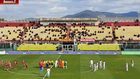 Le squadre in campo