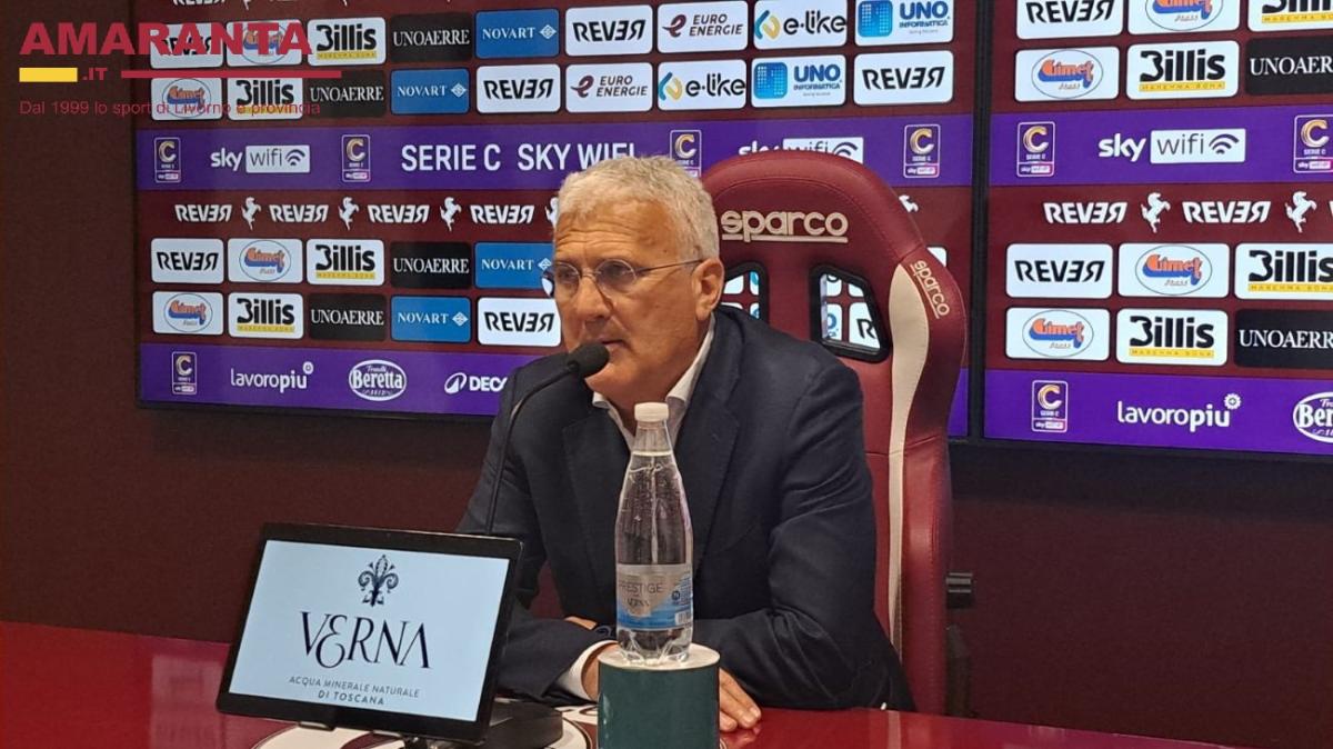 Sala stampa. Venturato, Livorno: "Felici del percorso compiuto"