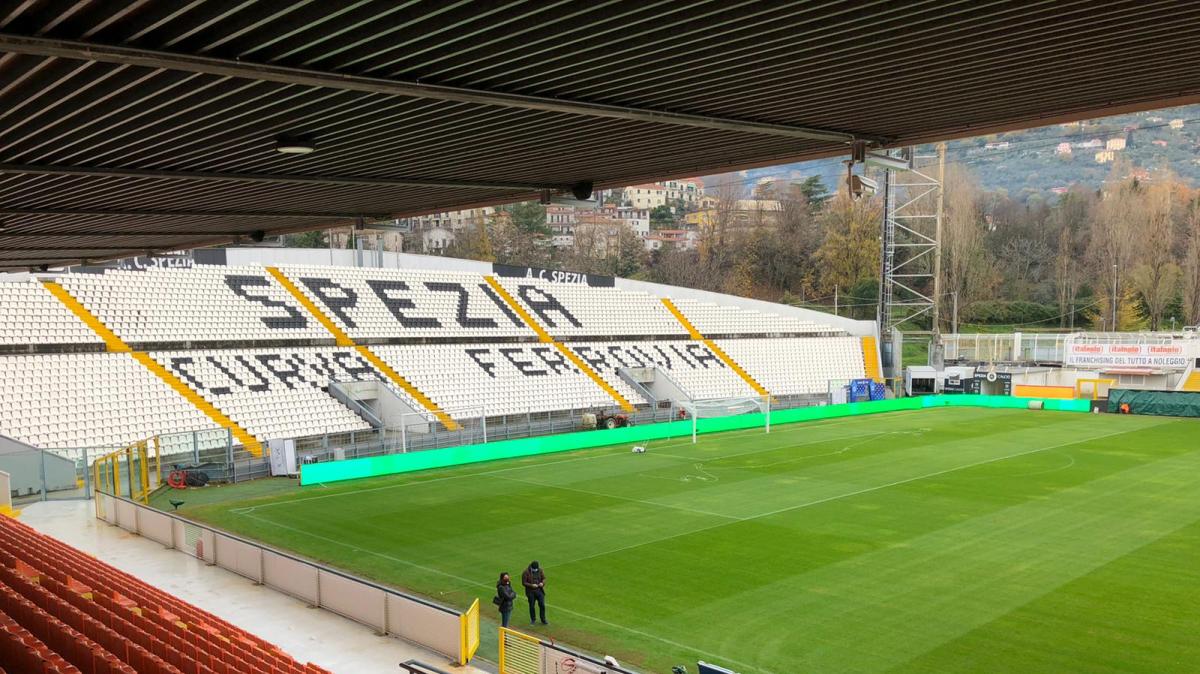 Diretta web. Spezia-Livorno 0 a 0 (1T)