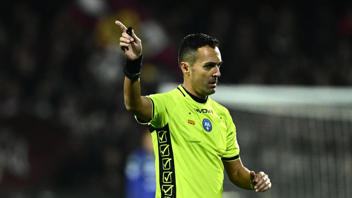 Arbitro. Livorno-Gubbio a Lucio Felice Angelillo della sezione di Nola