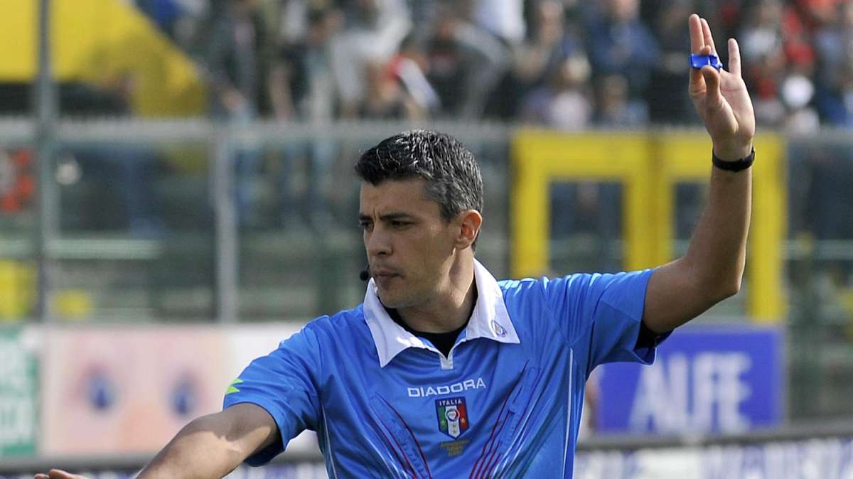 Livorno-Virtus Entella arbitra Candussio della sezione A.I.A. di Cervignano
