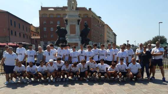 Il gruppo dell&#039;Academy Livorno