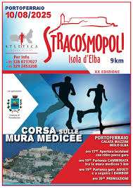 Domenica a Portoferraio si corre la XX edizione della Stracosmopoli