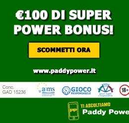 Paddy Power, vittoria esterna del Livorno a 4,75