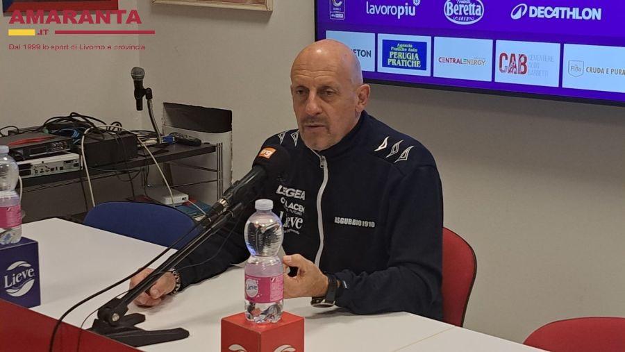 Sala stampa. Di Carlo, Gubbio: "Partiti piano, ma poi dovevamo segnare"