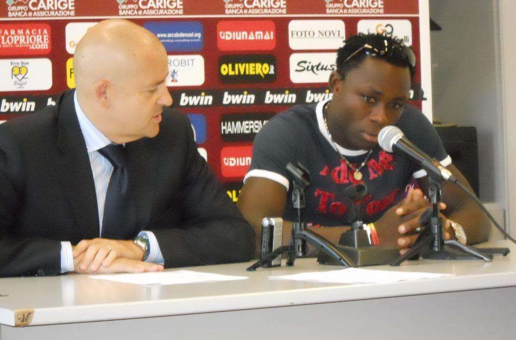 E' arrivato Barusso: "Mi mandano Kuffour e Rosi"