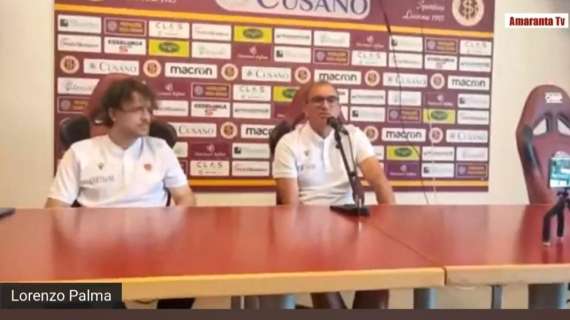 Angelini in conferenza stampa