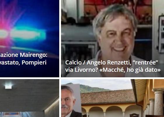 La presenza di Renzetti a Livorno non è passata inosservata a Lugano