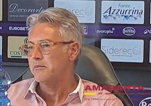 Sala stampa. Nikitiuk, patron del Pontedera: "Lavoriamo per tornare in C"