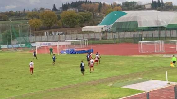 Un istante del match del Manni