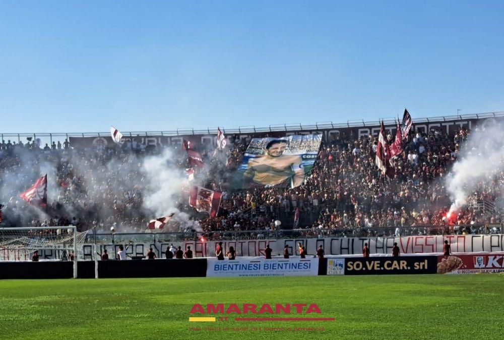 Curva Nord omaggia Protti