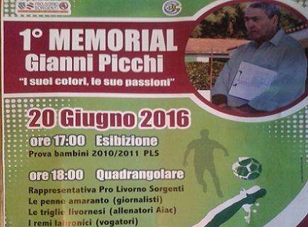 Domani al Magnozzi il primo Memorial dedicato a Gianni Picchi