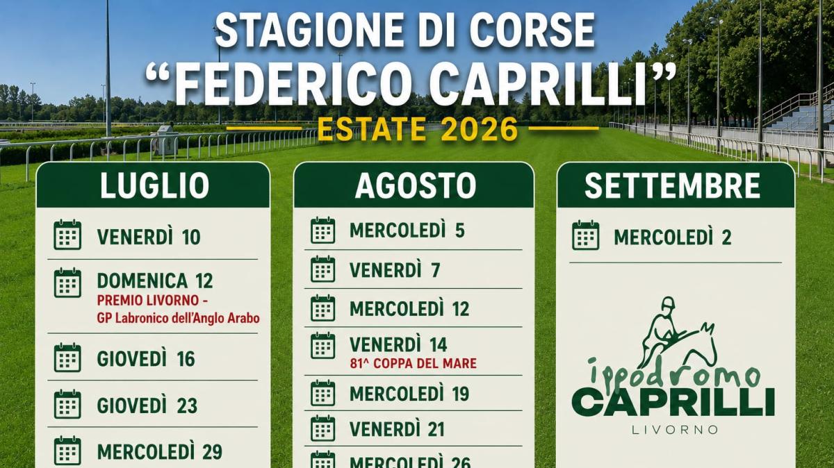 Ippica. Definito il calendario, il Caprilli riapre il 10 luglio