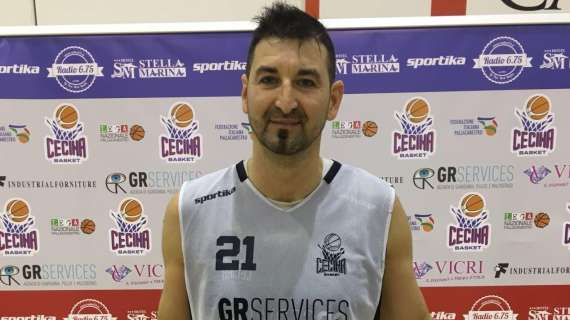 Basket Cecina contro Montecatini con un Mario Gigena in più