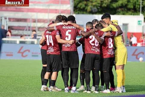 La squadra amaranto