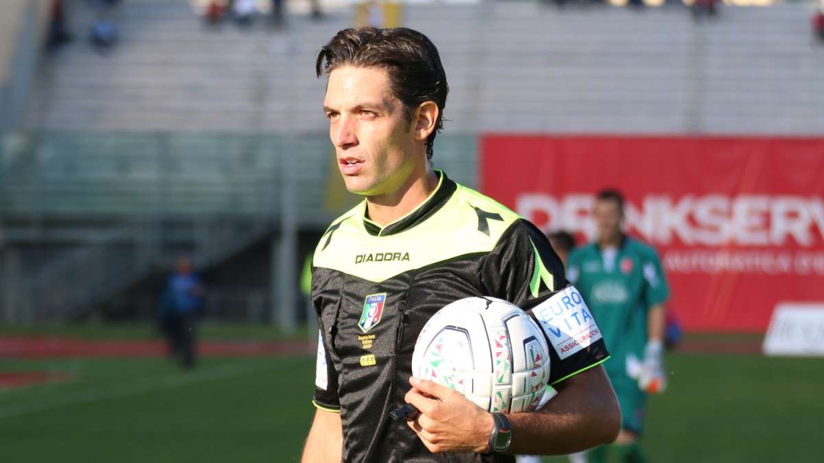 Arbitro siciliano per la gara Reggiana-Livorno, Pillitteri di Palermo