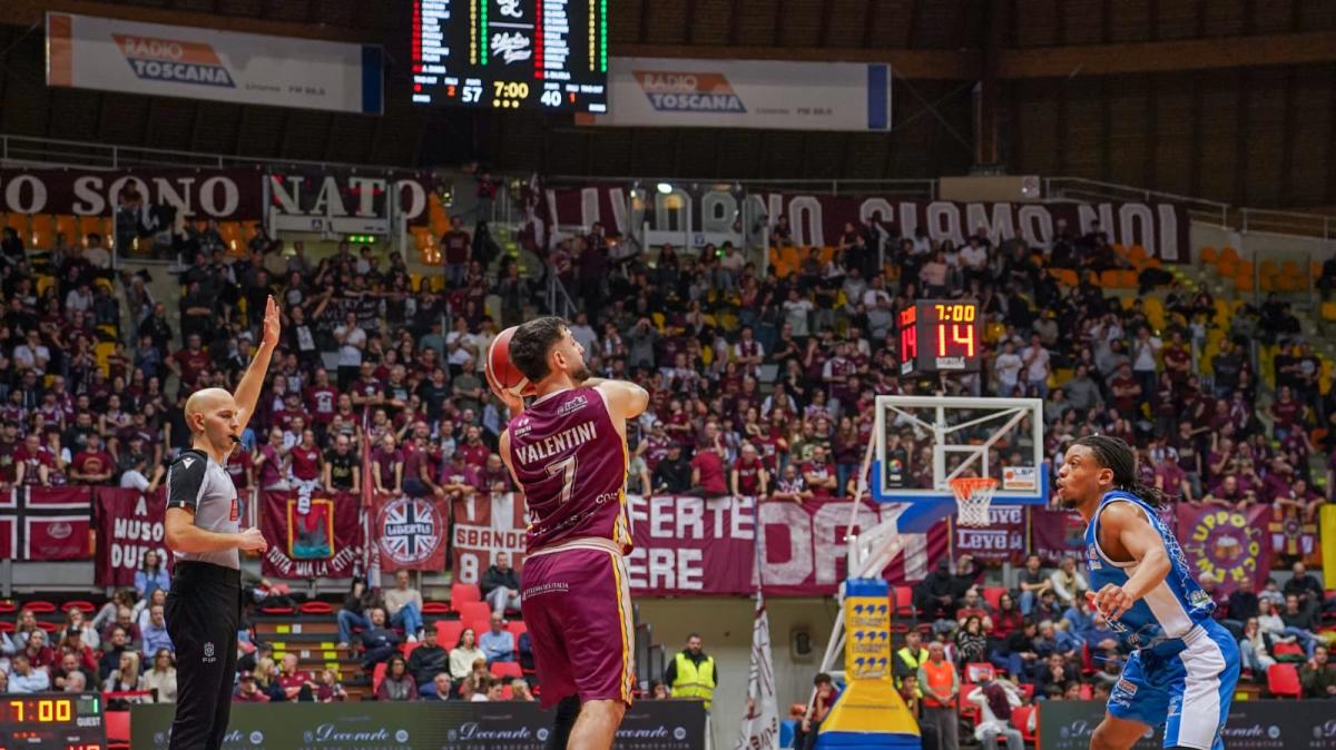 Un'azione della gara