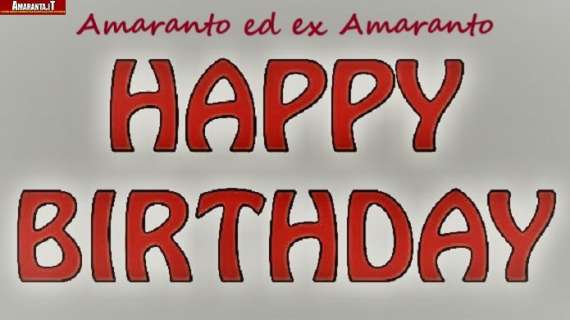 Amaranto birthday