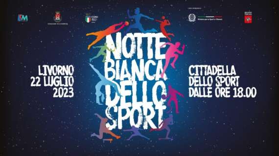 Livorno celebra lo sport, la Notte bianca si svolgerà il 22 luglio