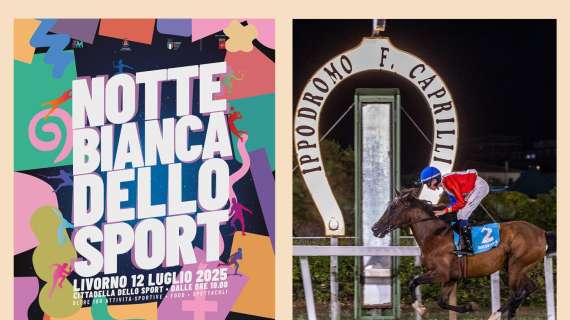 Ippica. Notte Bianca e domenica  inclusione  e premio Anglo Arabi
