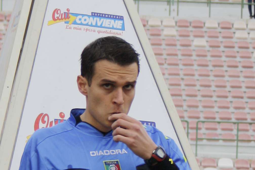 Arbitro. Ros per Livorno-Trapani