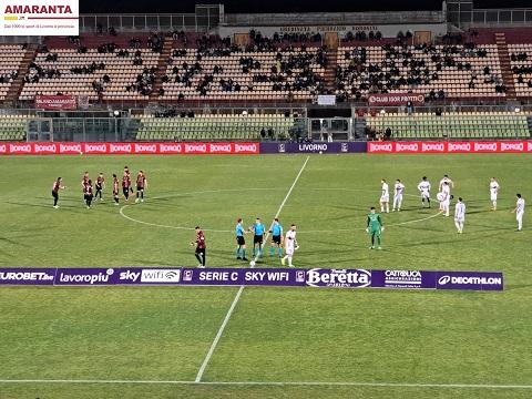 Diretta web. Livorno-Gubbio 2 a 0 (intervallo)