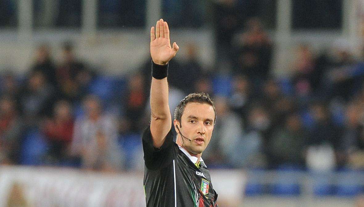 Arbitro. Peruzzo per Lazio-Livorno