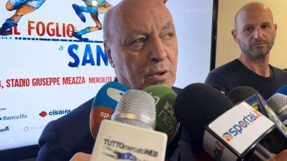 Marotta ribadisce: "Serve una Serie A a 18 squadre. Barella ha giocato 52 partite..."