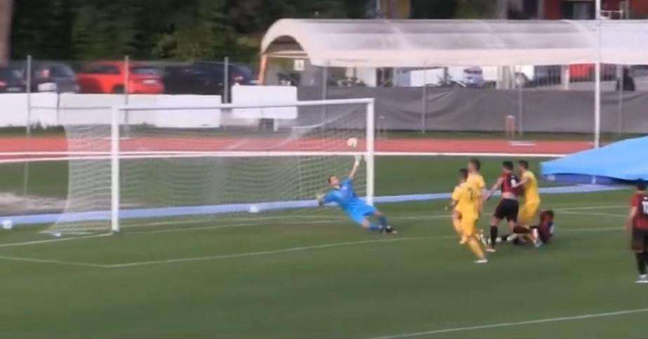 MIGLIOR PARATA DEL WEEKEND - Biasin della Sanvitese contro la Pro Fagagna