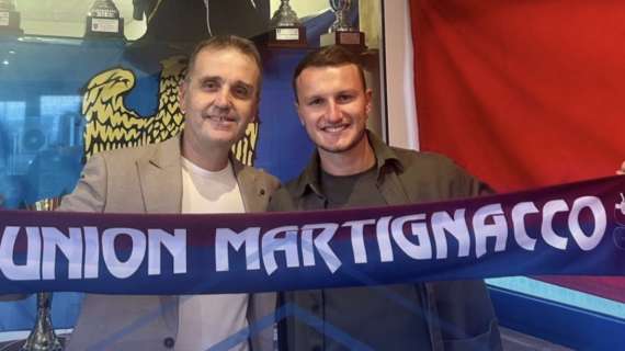 UNION MARTIGNACCO - Colpo Specogna per l’attacco 