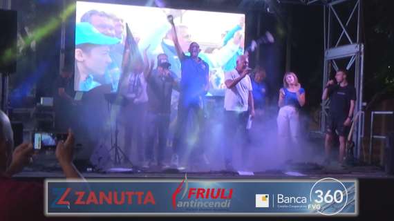 Tris in campo e festa con l'inno. Il Boito vince e canta