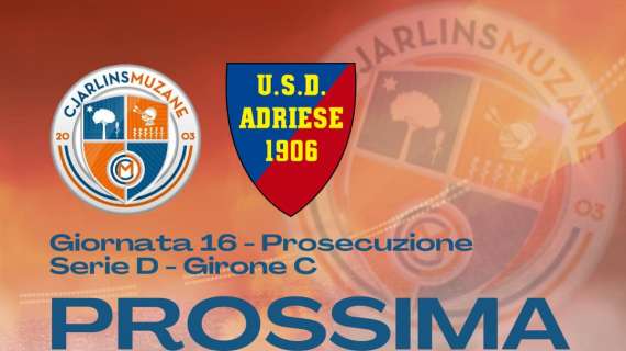 SERIE D - Domani i restanti 21 minuti di Cjarlins Muzane-Adriese