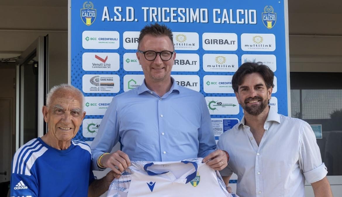 TRICESIMO - Panchina affidata a Tomasetig