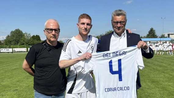 CORVA - Si ritira dal calcio capitan Dei Negri