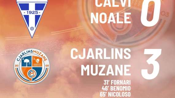 SERIE D - Tris del Cjarlins Muzane con il Calvi Noale