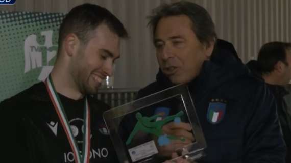 COPPA ITALIA ECCELLENZA - Luca Moretti mvp della finale 