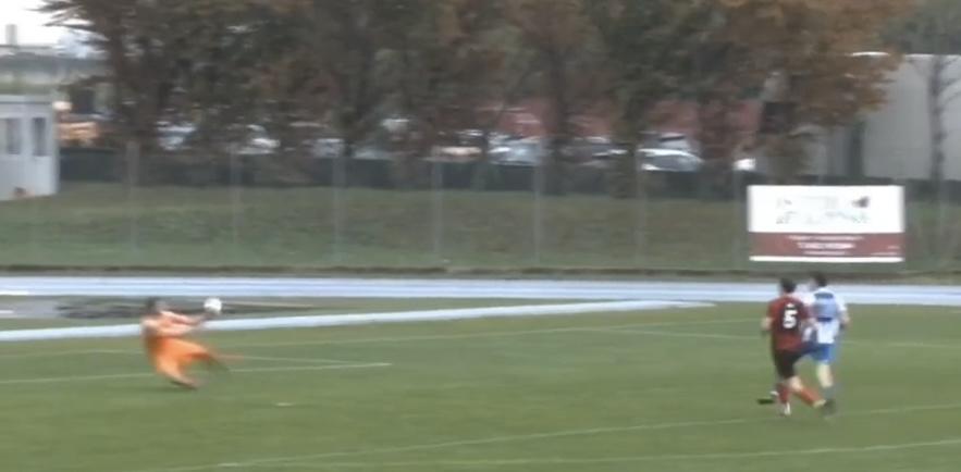 MIGLIOR PARATA DEL WEEKEND - Nardoni della Pro Fagagna contro il Chiarbola Ponziana