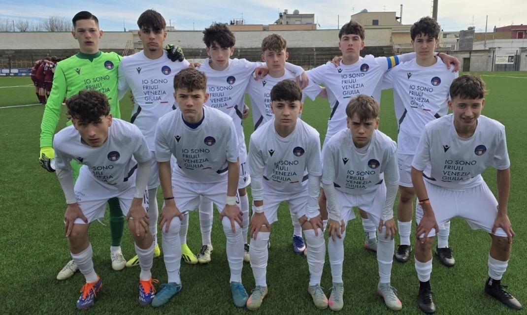 RAPPRESENTATIVA U15 - Il FVG batte 2-0 la Puglia e va in semifinale