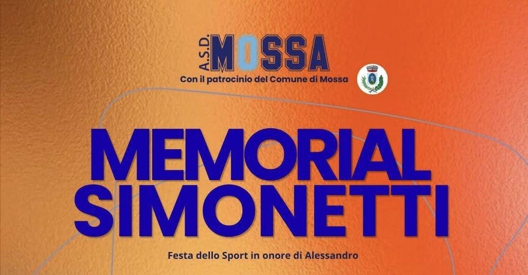 L'EVENTO - A Mossa il 12 e 13 giugno va in scena il Memorial Simonetti