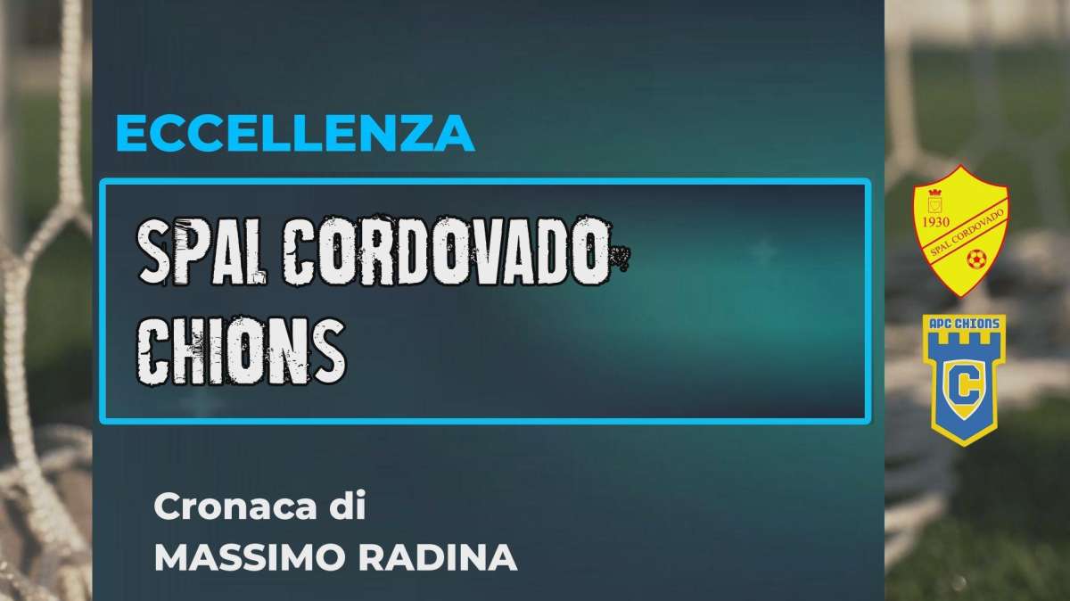 CHIONS - Doppietta di Bolgan per volare in Serie D