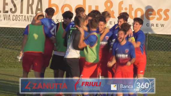 TOLMEZZO - Quinta vittoria consecutiva e primato confermato