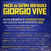 Asta Benefica " Giorgio Vive " un calcio alla povertà 2026